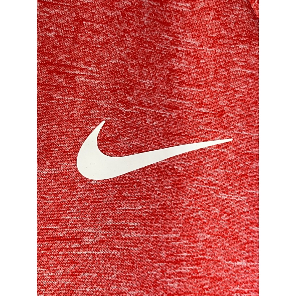 Nike men's Hydroguard red heathered long sleeve swim t-shirt dri-FIT tech M - Picture 6 of 8